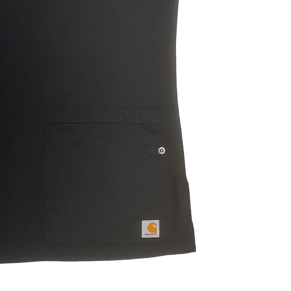 CARHARTT FORCE sz Small Top Short Sleeves Double Pockets Sleeve Pocket Black - Picture 3 of 7